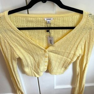 Long Sleeve Cropped Shirt